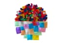 trendfinding Deko-Granulate 100 g Hydroperlen Square Beads Mehrfarbig Bild 2