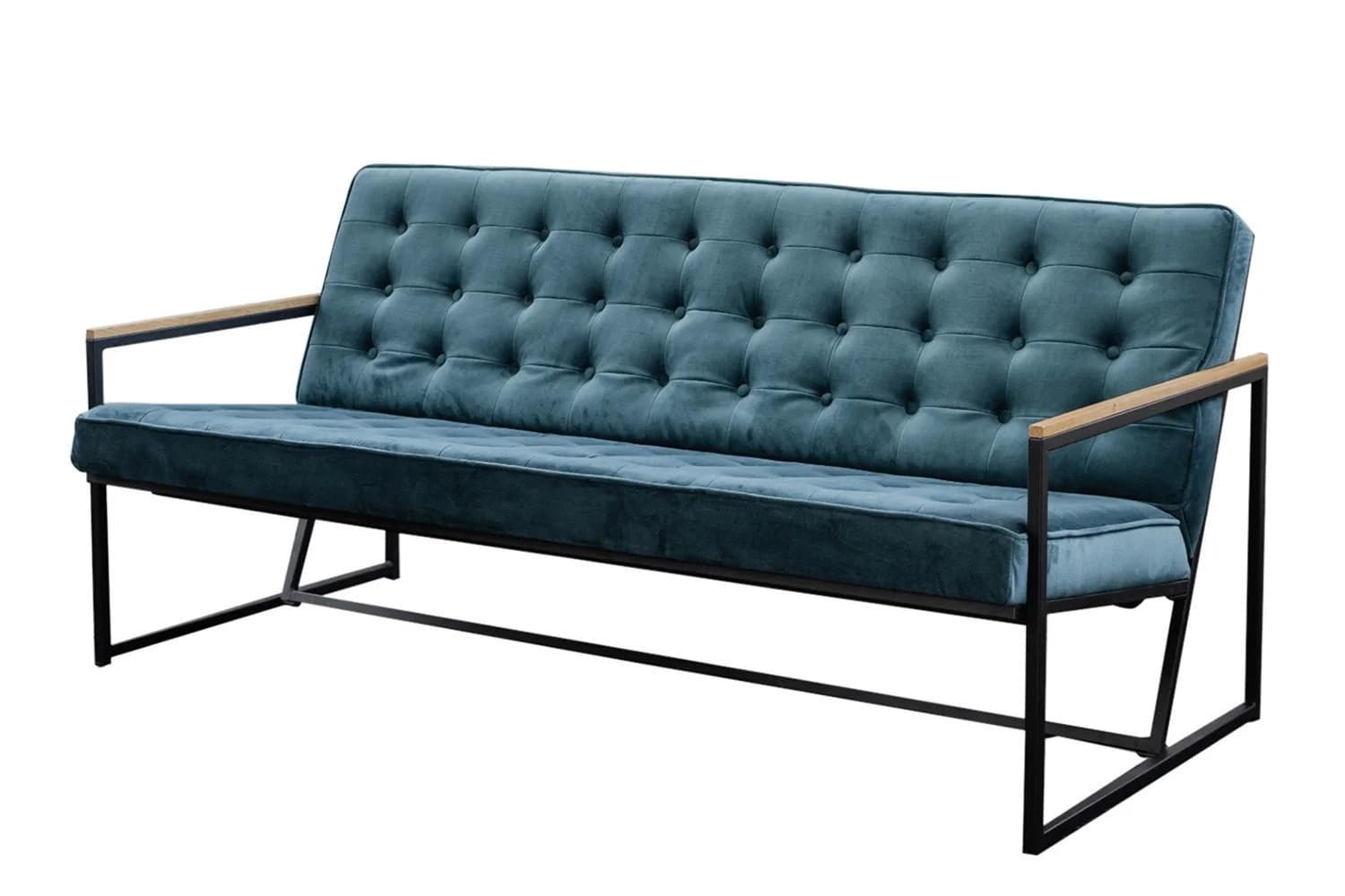 KAWOLA Sofa ARLY Polsterbank Velvet verschiedene Farben