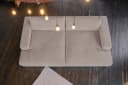 KAWOLA Big-Sofa MADELINE XXL Cordsofa Taupe Modern Bild 5