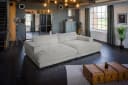 KAWOLA Big-Sofa MADELINE Cordsofa Grau Modernes Design Bild 1
