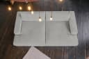 KAWOLA Big-Sofa MADELINE Cordsofa Grau Modernes Design Bild 3
