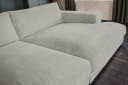 KAWOLA Big-Sofa MADELINE Cordsofa Grau Modernes Design Bild 4