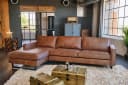 KAWOLA Ecksofa VILNIUS Lederfaserstoff L-Form Bild 4