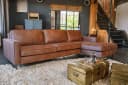 KAWOLA Ecksofa VILNIUS Lederfaserstoff L-Form Bild 3