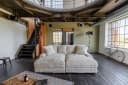 KAWOLA Big-Sofa CADY Cordsofa cremeweiß mit 6 Kissen Bild 4