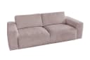 KAWOLA Sofa BODHI Cord 3-Sitzer Rosa Modern Bild 1