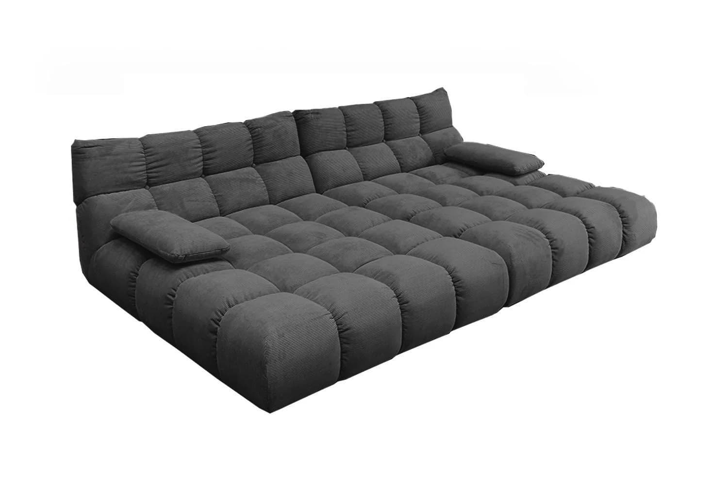KAWOLA Big Sofa VIVIEN Riesensofa Cord Entspannung pur Modernes Wohnen