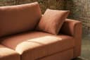 KAWOLA 3-Sitzer Sofa AMINA Stoff Couch Braun Modern Bild 5