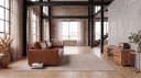 KAWOLA 3-Sitzer Sofa MARLIN Lederfaserstoff Cognac Bild 4