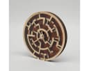 ROMBOL Labyrinth Drehpuzzle Holz Knobelspiel für Kinder & Erwachsene Bild 4
