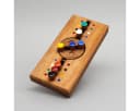 ROMBOL Denkspiele Spiel SICHERHEITSCODE - farbenfrohes Holz-Denkspiel Bild 2
