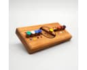 ROMBOL Denkspiele Spiel SICHERHEITSCODE - farbenfrohes Holz-Denkspiel Bild 3