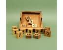ROMBOL Denkspiele Spiel Rutschende 15 nostalgisches Schiebepuzzle Bild 3