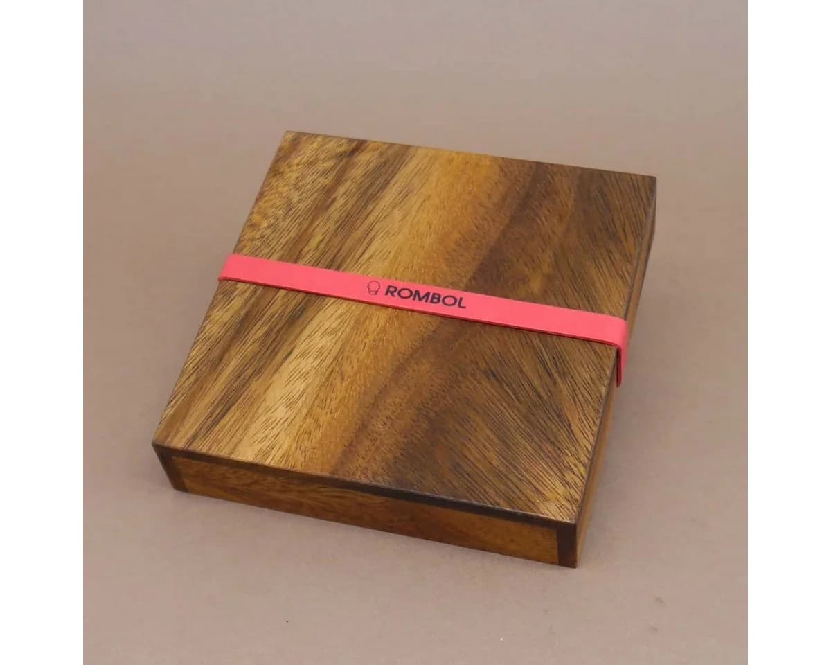 ROMBOL Tangram Holzpuzzle - Klassisches Denkspiel aus Holz - Bild 4