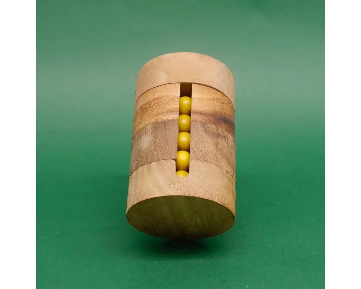 ROMBOL Denkspiele Spiel REVOLVE - Dreh-Puzzle Holz Bunt - Bild 3