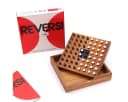 ROMBOL Denkspiele Spiel Reversi – Interessantes Strategiespiel für 2 Personen aus edlem Holz Bild 2