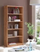 TICAA Kinderregal Massivholz Buche Verstellbar Braun Bild 2