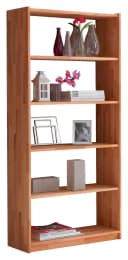 TICAA Kinderregal Massivholz Buche Verstellbar Braun Bild 5