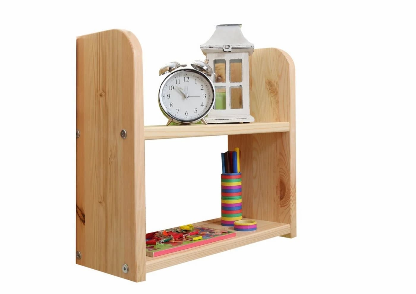 TICAA Kinderregal Kiefer Natur Hängeelemente FSC Zertifiziert - Bild 2