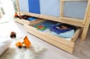 TICAA Schubkasten Kiefer massiv natur B:98cm H:18cm T:88cm Bild 2