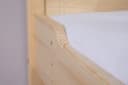 TiCAA Massivholz Doppelbett Rita Kiefer Natur Bild 5