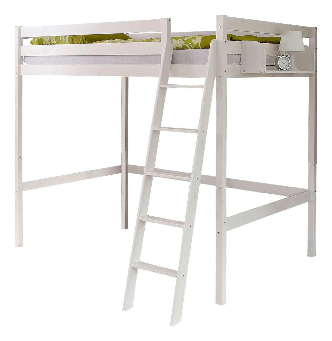 Mid.you Hochbett Ticaa 855923 Matthias 140 Kiefer Massiv Weiß - Bild 4