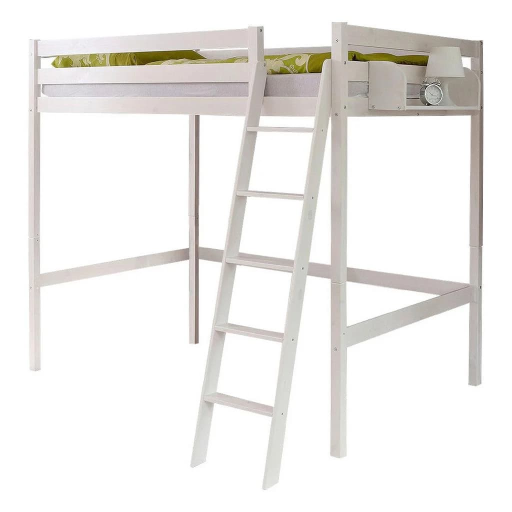Mid.you Hochbett Ticaa 855923 Matthias 140 Kiefer Massiv Weiß - Bild 5