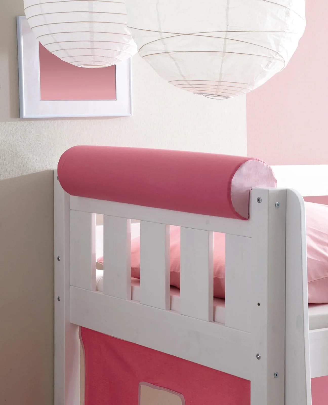 TiCAA Kinder Nackenrolle für Hochbett Bunt Baumwolle - Bild 2