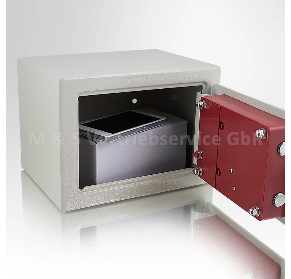 Bituxx Wandtresor Minisafe elektronisch Lichtgrau - Bild 3