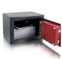 Bituxx Wandtresor Minisafe elektronisch Grau Bild 1
