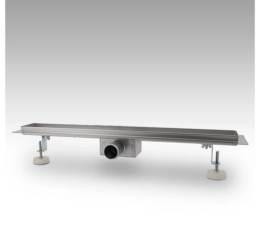 Bituxx Duschrinne Tropfen 90cm Edelstahl Silber - Bild 3