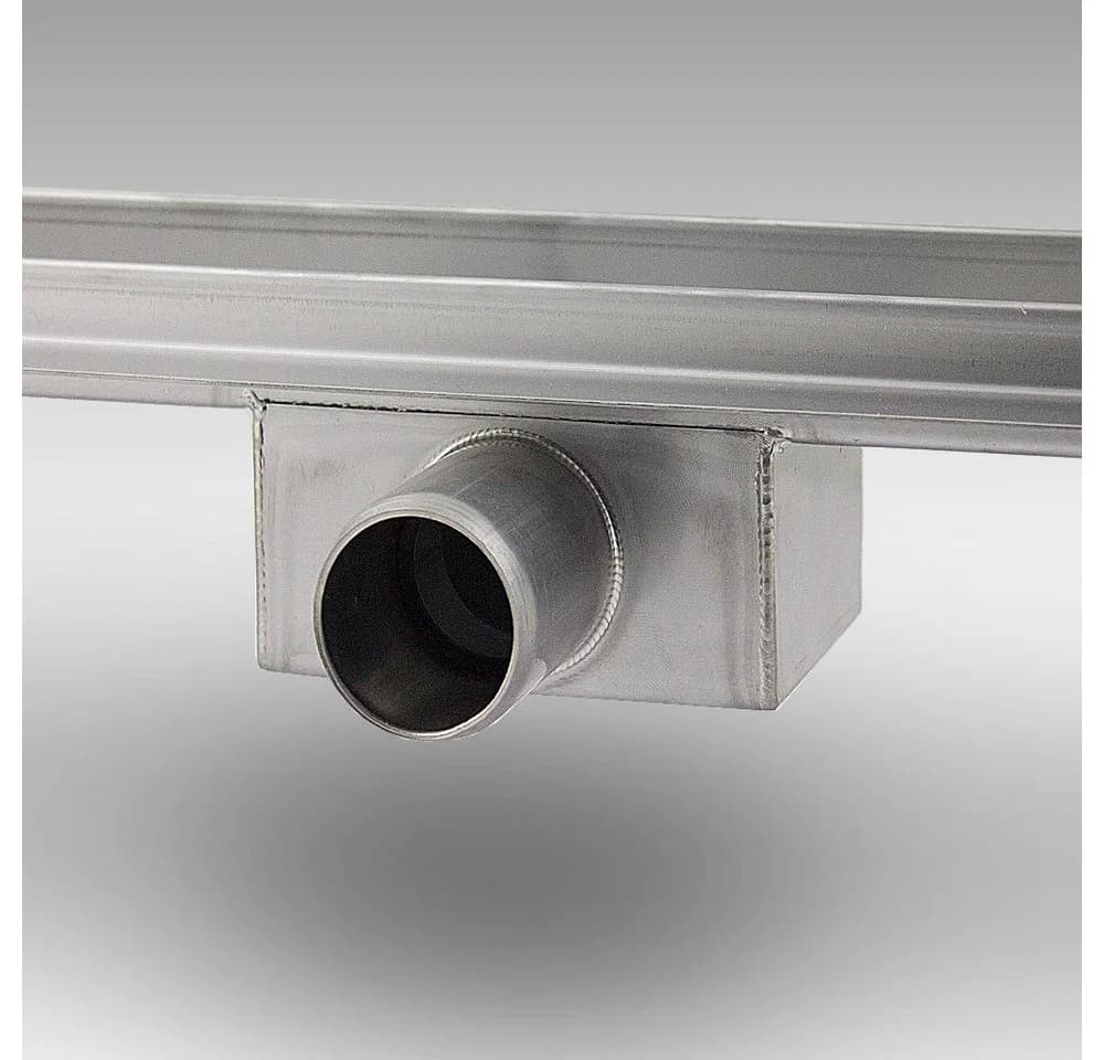 Bituxx Duschrinne Tropfen 90cm Edelstahl Silber - Bild 4