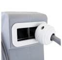 Bituxx Wasserschlauchtrommel 10m Automatik Grau Bild 1