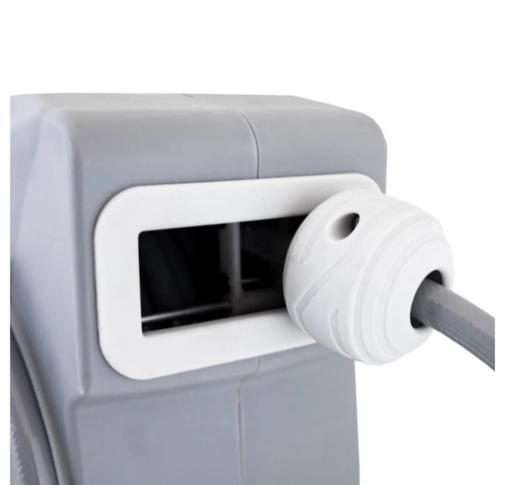 Bituxx Wasserschlauchtrommel 10m Automatik Grau