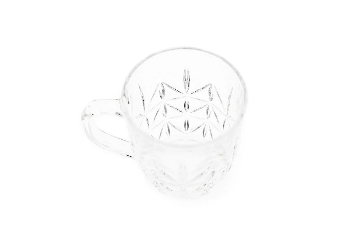 Almina Teeglas-Set 6-tlg. mit Henkel Transparent - Bild 3