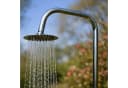 BURI Gartendusche Kiefernholz mit Eisen verzinkt Dusche Garten Bild 5
