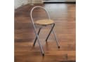 BURI Klappstuhl mit Metallgestell und MDF-Sitzfläche Bild 3