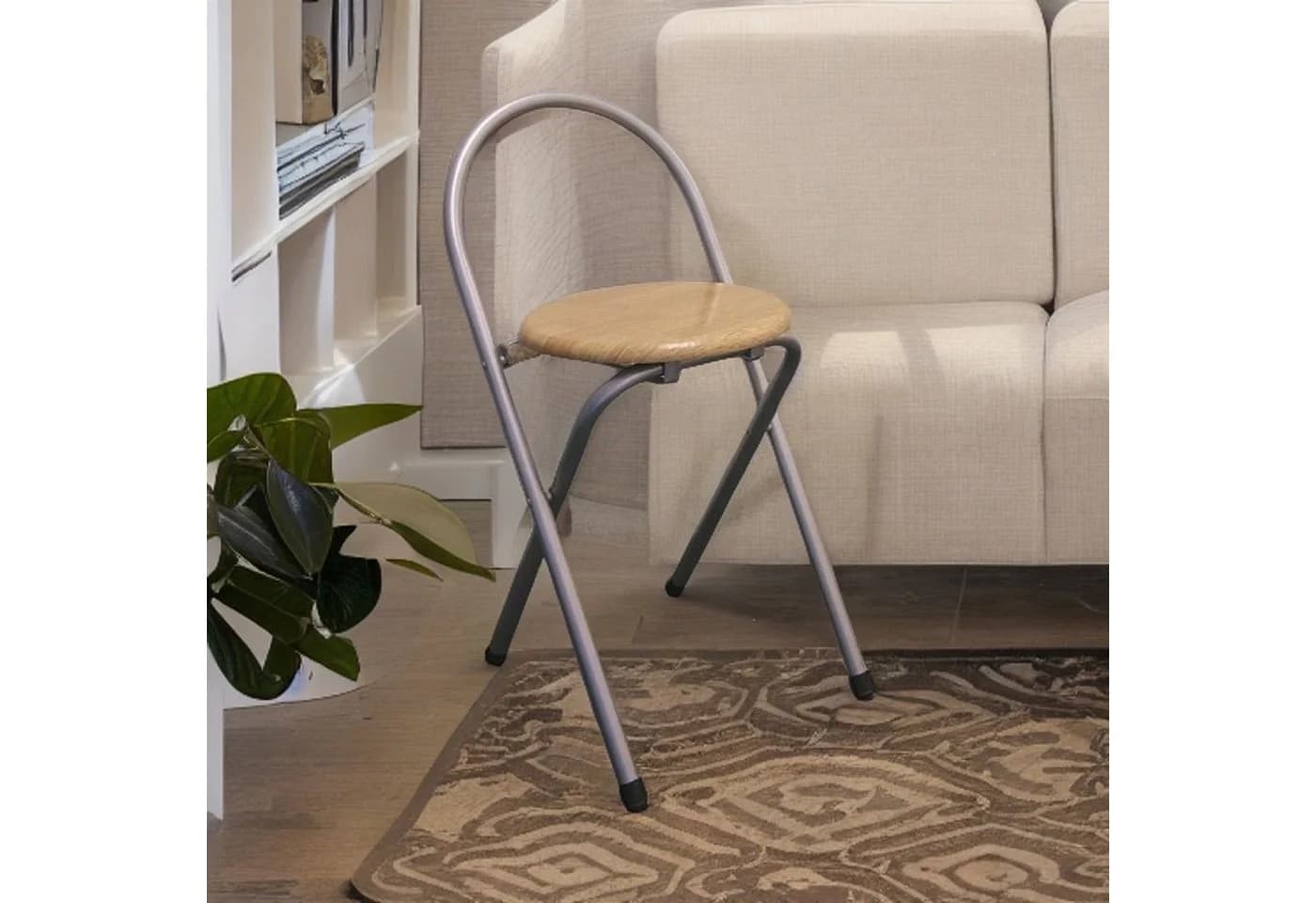 BURI Klappstuhl mit Metallgestell und MDF-Sitzfläche - Bild 4