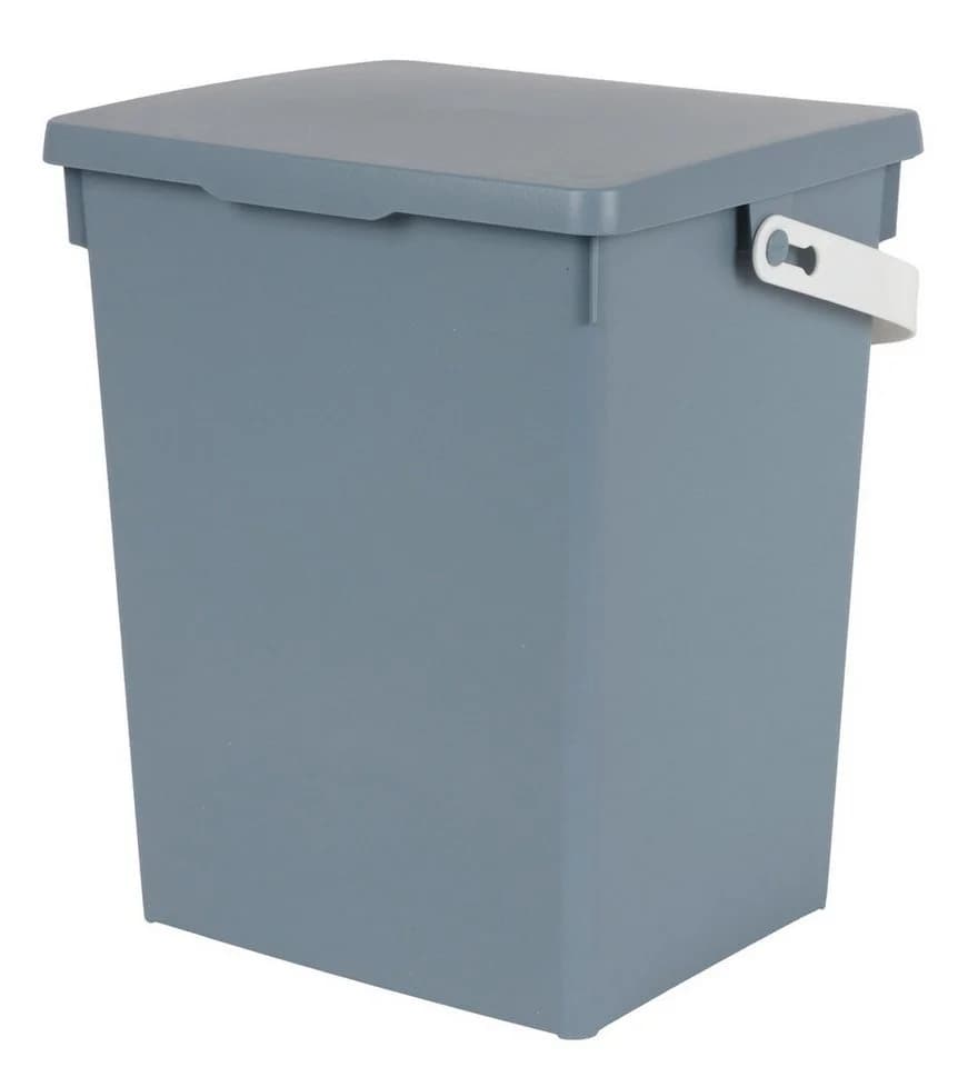Jelenia Plast Aufbewahrungsbox Grau 5L mit Deckel und Tragebügel - Bild 2