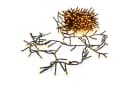 BURI LED Clusterlichterkette 11,5m warmweiß Büschellichterkette Bild 1