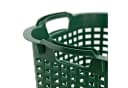 BURI 5er Set Wäschekorb stapelbar 25L grün Kunststoff Bild 3