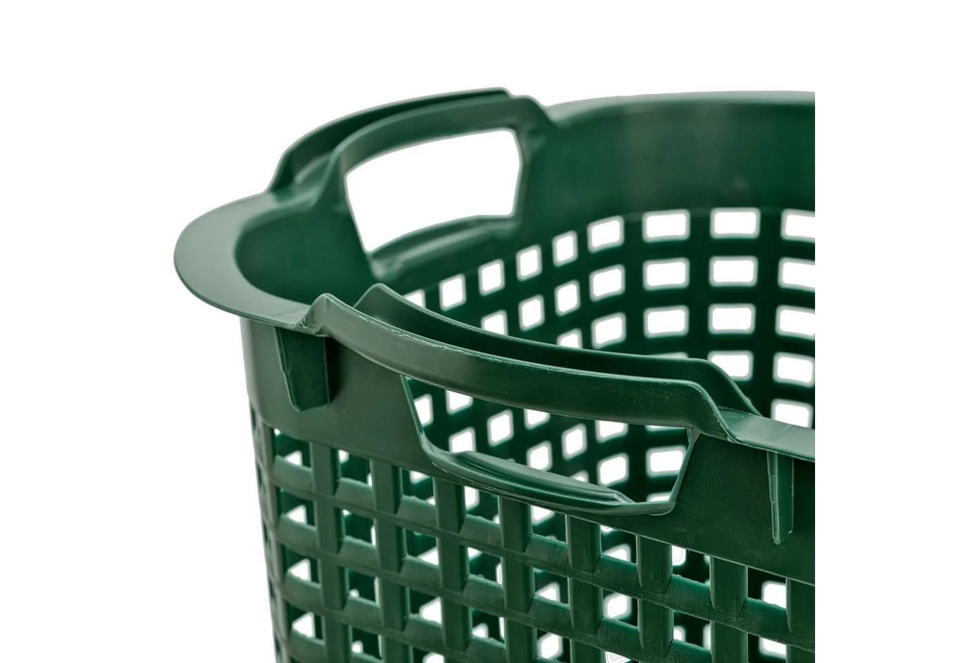 BURI 5er Set Wäschekorb stapelbar 25L grün Kunststoff - Bild 3