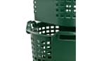 BURI 5er Set Wäschekorb stapelbar 25L grün Kunststoff Bild 4