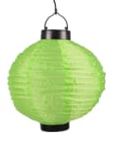 BURI Solar-Lampion mit LED Ø25cm Grün Polyester Bild 2