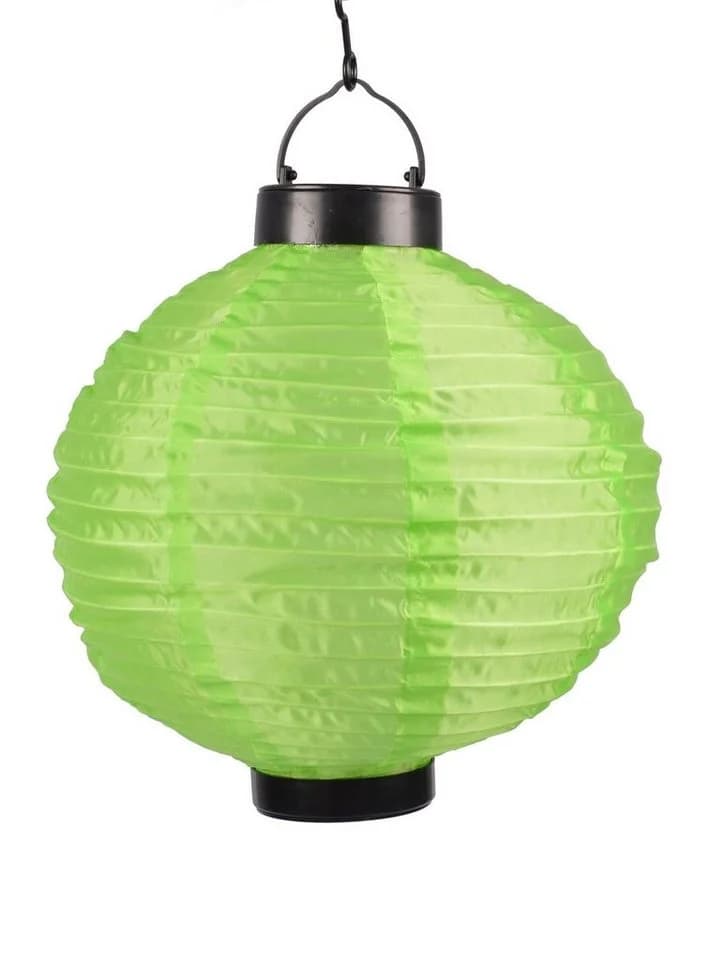 BURI Solar-Lampion mit LED Ø25cm Grün Polyester - Bild 2