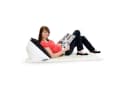 Smoothy Keilkissen Bücherwurm - Ergonomisches Nackenkissen mit EPS-Perlen Bild 2