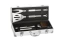 Goods+Gadgets Grillbesteck-Set 5-tlg. Edelstahl BBQ Satz mit Grillkoffer Bild 2