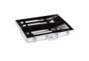 Goods+Gadgets Grillbesteck-Set 5-tlg. Edelstahl BBQ Satz mit Grillkoffer Bild 3