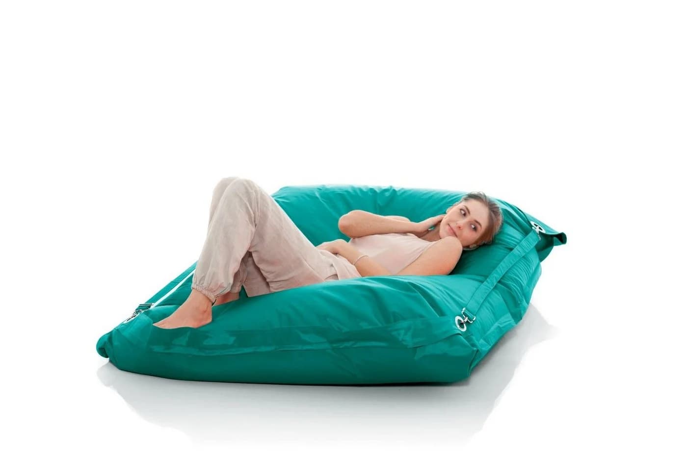 Smoothy Sitzsack XXL 420D Nylon Indoor Outdoor Lounge Sitzkissen - Bild 3