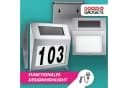 Goods+Gadgets Hausnummer Design Solar Hausnummer, LED Beleuchtung Bild 1